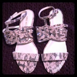 Perfect, Nine West Snakeskin Sandals